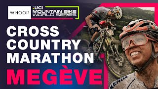 5000m CLIMBING IN ONE RACE  Race Coverage UCI Crosscountry Marathon World Cup Megeve France [upl. by Leitman]