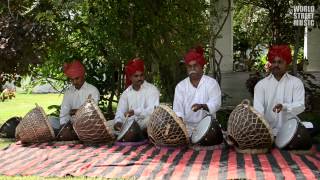 Amazing Indian Drummers Nathulal Solanki Pushkar Rajasthan India  3 [upl. by Pachston292]