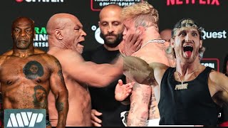 mike tyson vs jake paul Fight Today Dengerous Fight [upl. by Nairrad]