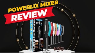 Powerlix Pro Frother and Mixer Review [upl. by Rosabel191]