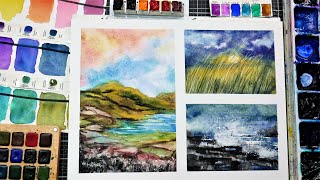 Watch This BEFORE Investing in Super Granulating Watercolors Real Time Lets Paint [upl. by Ahtnahc]