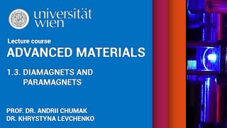 Advanced Materials  Lecture 13  Diamagnets and paramagnets [upl. by Glassman]