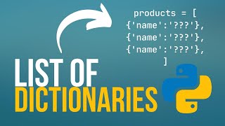 How to Use Python Dictionaries  Lists of Dicts [upl. by Leibarg246]