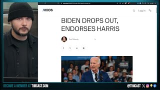 BIDEN DROPS OUT KAMALA Endorsed Democrats IN PANIC With NO NOMINEE 3 Months Out  TimcastNews [upl. by Gairc]