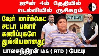 ஜூன் 4ம் தேதியில் டெல்லியில் ருசிகரம் ஷேர் மார்க்கெட் சட்டா பஜார் கணிப்புகளே துல்லியமானது [upl. by Dorsy]