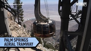 The Palm Springs Aerial Tramway is world’s largest rotating tram car [upl. by Raimondo]