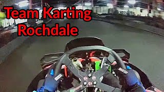 Hotlap of team karting Rochdale [upl. by Atilrahc]