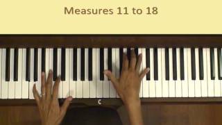 Michael Nyman Big My Secret Piano Tutorial SLOW [upl. by Allison]