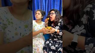 Fried chicken challenge cheydham bigiluuu🔥ishqyouall swv telugu funny comedy shorts youtube [upl. by Rehotsirk]