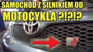 CIEKAWOSTKA SAMOCHÓD Z SILNIKIEM MOTOCYKLA TOYOTA COROLLA TS 18 VVTLi 192KM [upl. by Skye664]