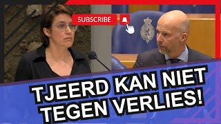 Hertzberger NSC CLASHT MET Tjeerd de Groot  TJEERD IS EEN SLECHTE VERLIEZER [upl. by Oremar]