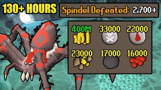 Loot From 130 Hours of Spindel  Every Drop No Banking 17 OSRS [upl. by Parent]