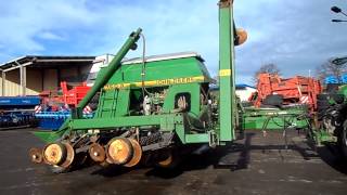 Klappung Drillmaschine John Deere 750A [upl. by Waine]