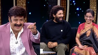 Unstoppable With NBK Season 4 Ep 4 Hilarious Fun Promo  Icon Star Allu Arjun  Bala Krishna [upl. by Attirb]