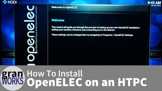 How to Install OpenELEC on an HTPC [upl. by Anhej]