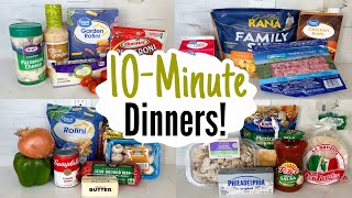 10 MINUTE MEALS  5 Quick amp TASTY Dinner Ideas  Best Home Cooked Recipes Made EASY  Julia Pacheco [upl. by Shoemaker]