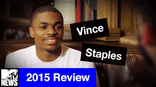 Vince Staples Breaks Down The Biggest HipHop Moments of 2015  MTV News [upl. by Forlini]