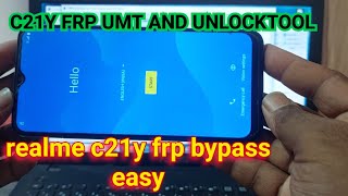 c21y frp and pattern  realme c21y f p bypass rmx3263 frp umt and unlock tool [upl. by Akli]