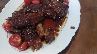 Aromatična ljepljiva Svinjska rebra u pećnici recept  pork loin country style ribs [upl. by Ahtnahc203]