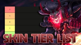 TIER LIST DAS SKINS DO THRESH MUITA CORRENTE [upl. by Barclay]