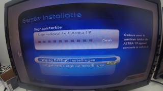 Handmatig zenderlijst laden via FASTSCAN  Philips DSR 7121  7141  8121 PACE SAT4U [upl. by Ainaj128]