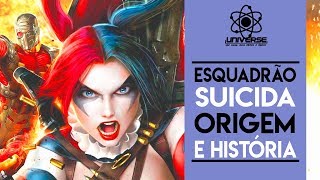 História amp Origem  ESQUADRÃO SUICIDA [upl. by Runkle969]