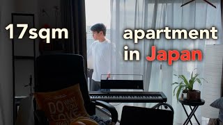 Living alone in a micro apartment in Japan  silent vlog [upl. by Rajiv]