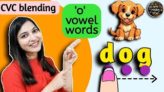 CVC Words  Letter o  Consonant Vowel Consonant  WATRstar cvcwords phonics [upl. by Namas450]