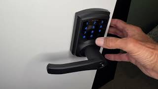 How to delete a user code on Signstek Electronic Touchscreen Door Lock [upl. by Kirchner]