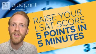 How to Increase Your LSAT Score by 5 Points in 5 Minutes [upl. by Ylram831]