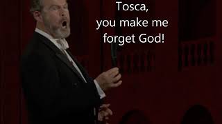 Gerald Finley “Te Deum” Tosca – Puccini Live ROH Covent Garden 2020 [upl. by Retsevlys]