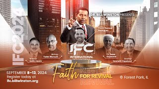 Join us at the 2024 International Faith Conference [upl. by Gerdeen]