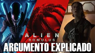 ALIEN ROMULUS Argumento de la película EXPLICADO Linea temporal y relacion con PROMETHEUS [upl. by Hillie]