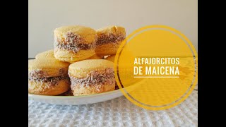 ALFAJORES DE MAICENA SIN GLUTEN Como los de panadería 😏 [upl. by Stempien229]