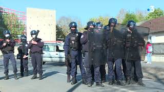 Des débordements au lycée Malraux de Montataire trois adolescents interpellés [upl. by Enoved602]