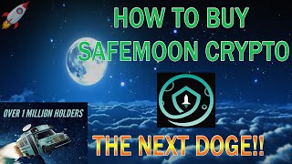 How to Buy Safemoon Crypto on Trust Wallet SafePal Wallet amp Bitmart Easily  The Next DOGE [upl. by Kahle]