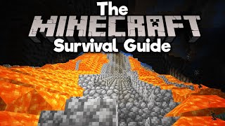 LavaCasting Inside A Mountain ▫ The Minecraft Survival Guide Tutorial Lets Play Part 292 [upl. by Danuloff]