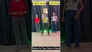 Naina Ke Teer Song Dance Steps  Learn Dance In 40sec  Renuka Panwar amp Tanu Rawat shorts ytshorts [upl. by Anytsirk885]