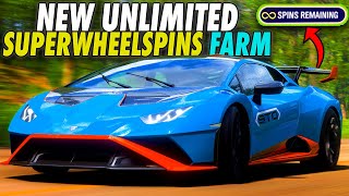 NEW BIGGEST FORZA HORIZON 5 UNLIMITED SUPER WHEELSPINS FARM FASTEST NEW METHOD 2024 UPDATED [upl. by Murray269]