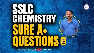 SSLC Chemistry  Sure A Questions  Public Exam Special Live  Target Learning App  Muneer Sir [upl. by Raybourne]