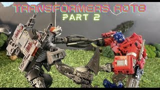 Transformers Rise of the Beasts Stop Motion Part 2 [upl. by Alleras]