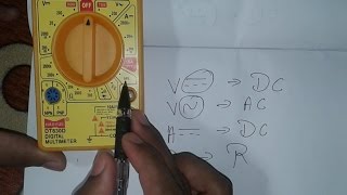 Introduction of Digital Multimeter Easy to Understand  In Hindi [upl. by Pedroza361]