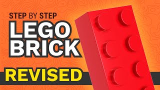 How to 3D Model a Lego Brick  Learn Autodesk Fusion 360 in 30 Days Day 1 REVISED [upl. by Andriette]