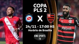 Argentinos Juniors X Flamengo Fase de Grupos D Copa PLS 2 Do pedrogames1137 [upl. by Olegnad774]