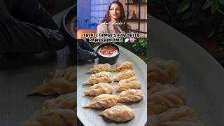 Tripti Dimris favorite Paneer Momo 🥟💗 shorts triptidimri momos paneermomos ytshort trending [upl. by Quartus]