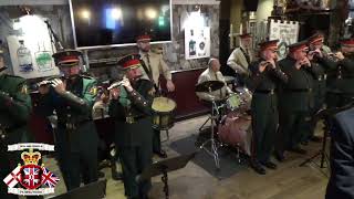 Castlederg Young Loyalists Flute Band 5 Afterwards in the Windsor Bar 91124 [upl. by Muna913]