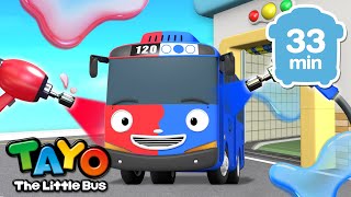 Learn Colors with Tayo and More🌈  Compilation  Color Song for Kids  Tayo the Little Bus [upl. by Lucina]