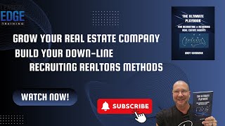 Recruiting Realtors Complete System for huge business growth attract market share Agents [upl. by Lennad]