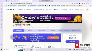 earn free USDT with faucetpay wallet [upl. by Alcine]