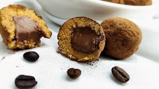 كريات التيراميسو سهلة التحضير و البنة منحكوش😍 truffes tiramisu [upl. by Laekim]